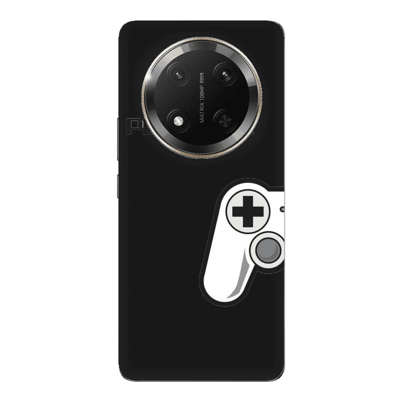 Honor Magic 7 Lite Player 1 Black Colored Silicone TPU Θήκη